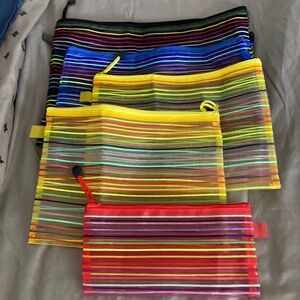 Set of 5 travel organizers